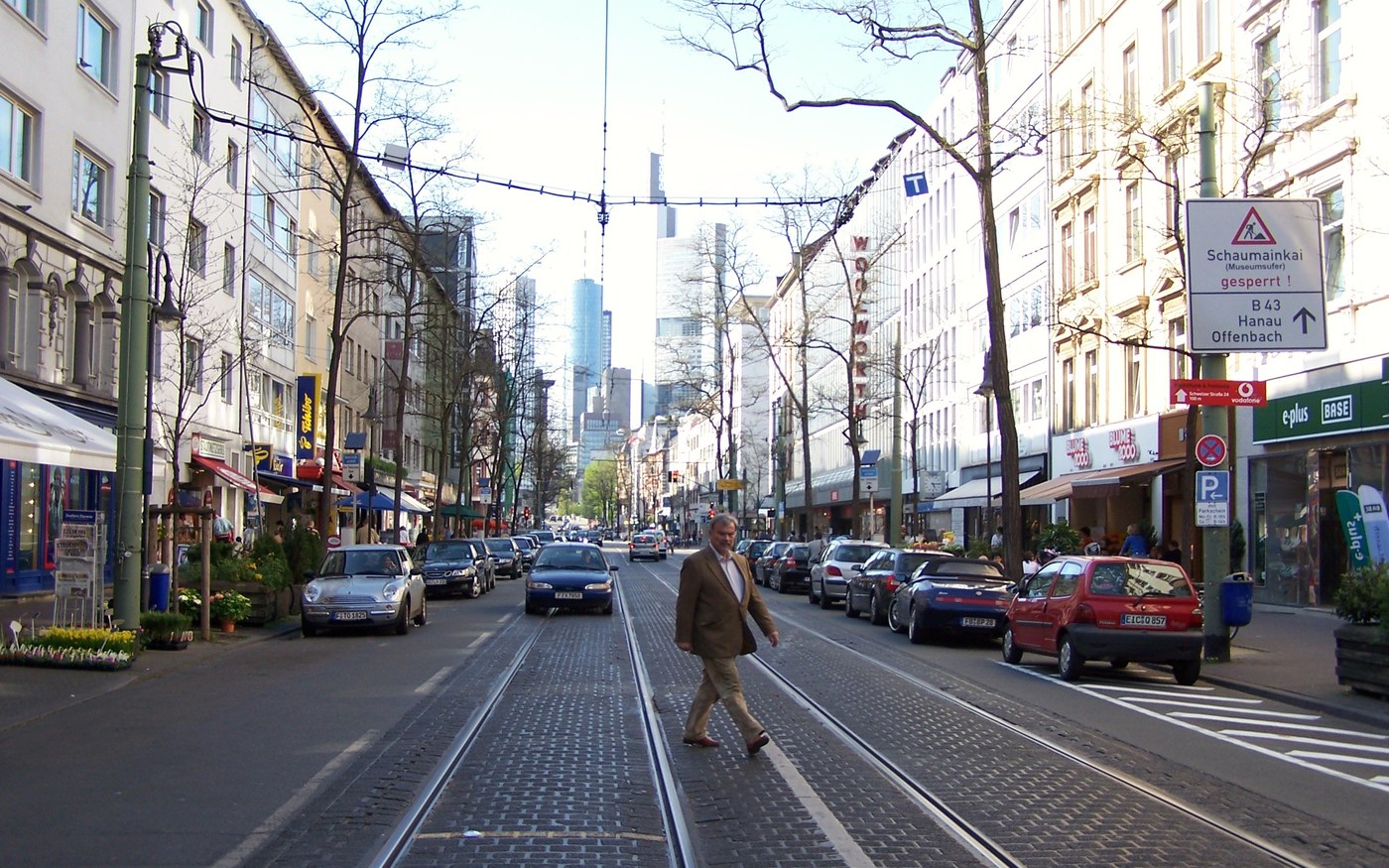 View of Frankfurt Sachsenhausen